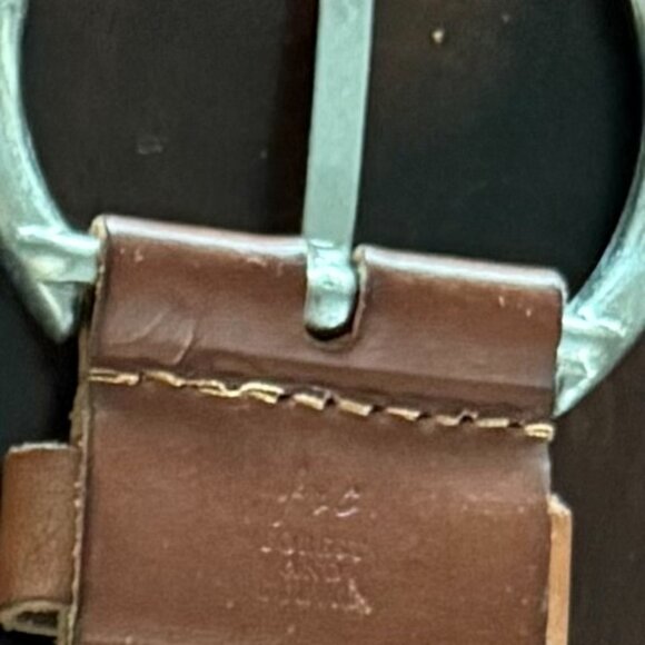 Forest and Culver Brown Vintage Studded Western Belt Size L - Picture 2 of 3
